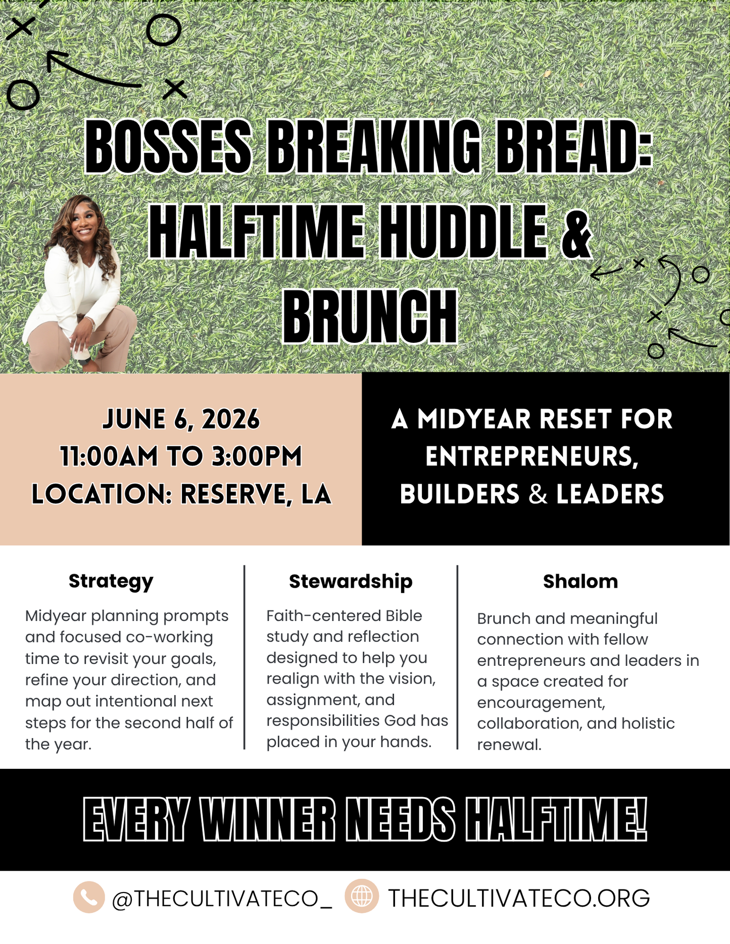 2026 Bosses Breaking Bread: Halftime Huddle